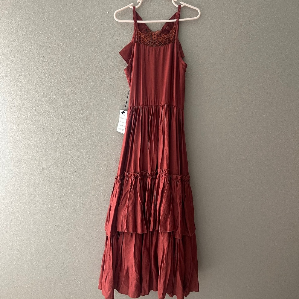 NWT Joyfolie Evony Dress Cinnabar Sz 7 - Picture 7 of 16
